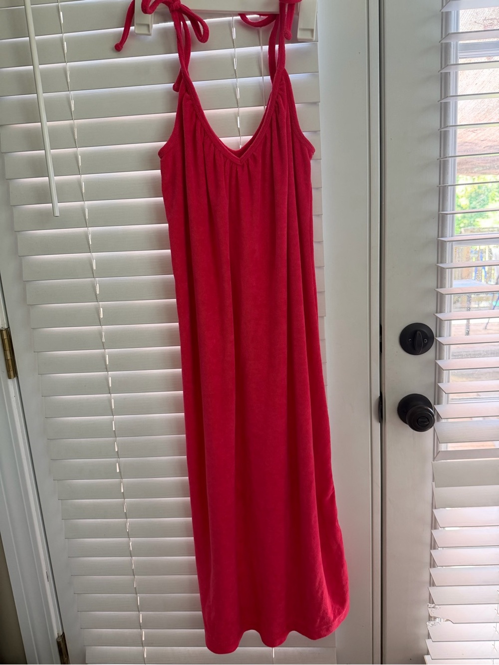 Pink Maxi Swim Coverup dress S